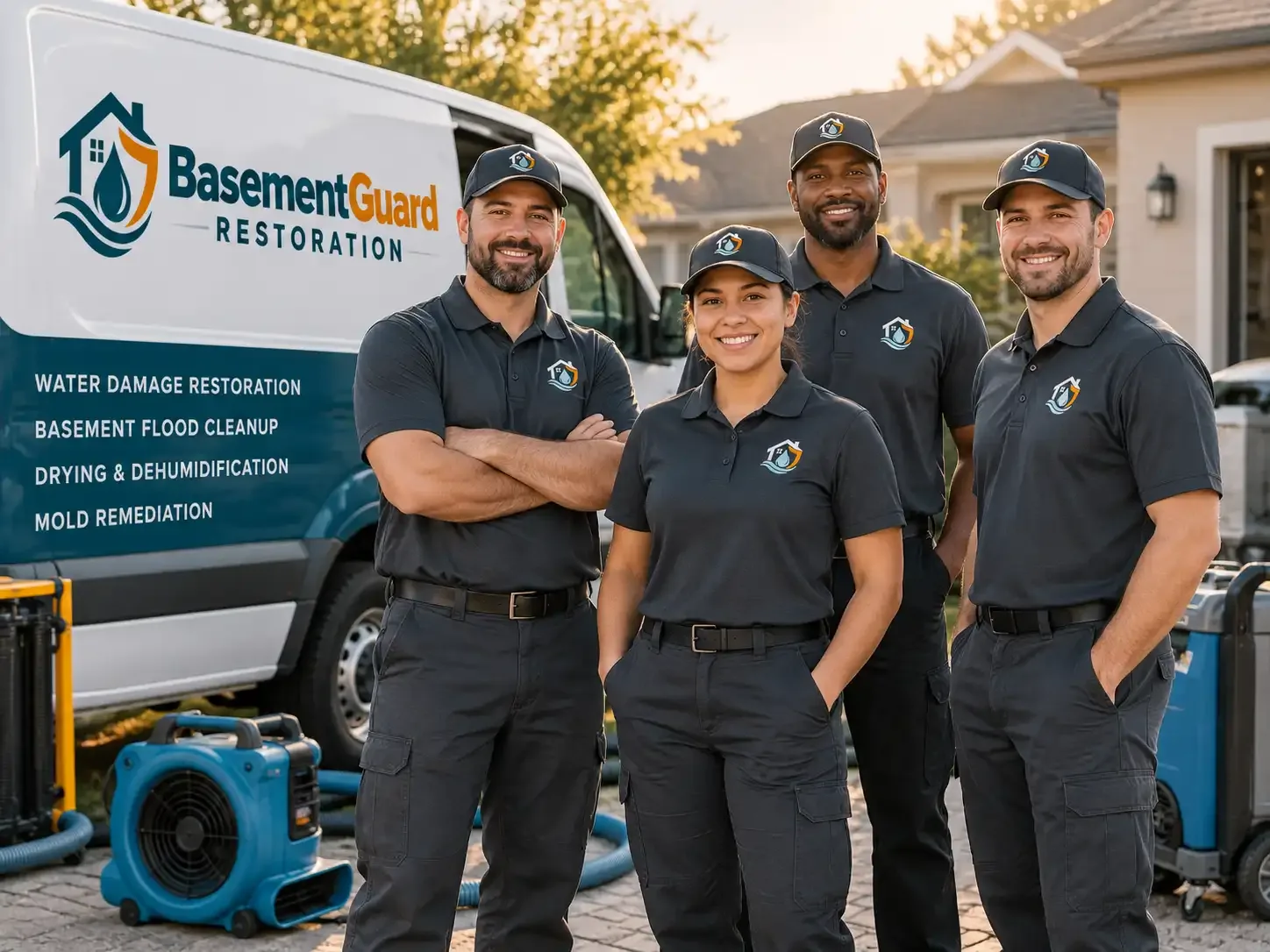 Basement Water Damage Restoration company in Olga, WA